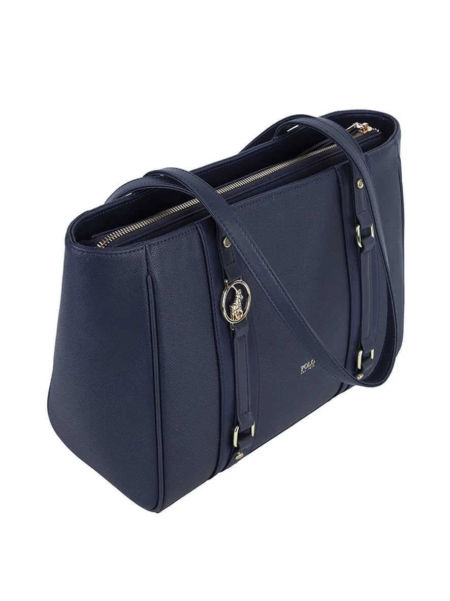 Polo Siena Medium Market Tote Navy