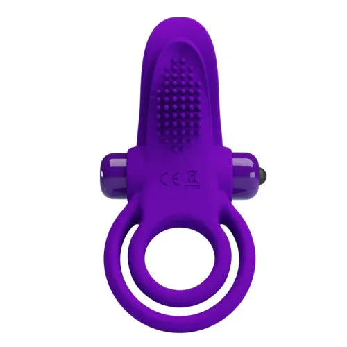 PRETTY LOVE POWER VIBRATING COCK RING