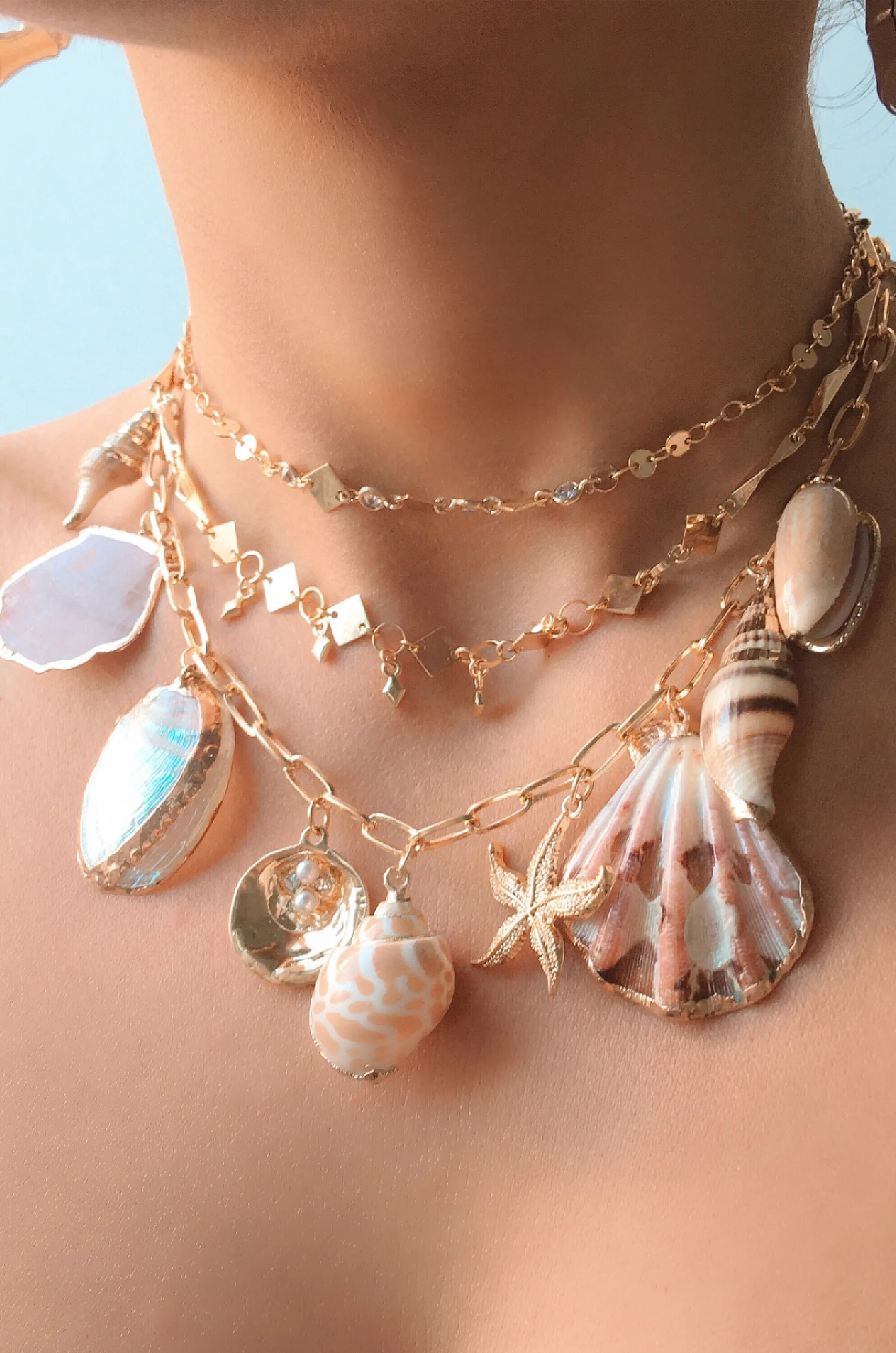 Private Island Assorted Shell Necklace