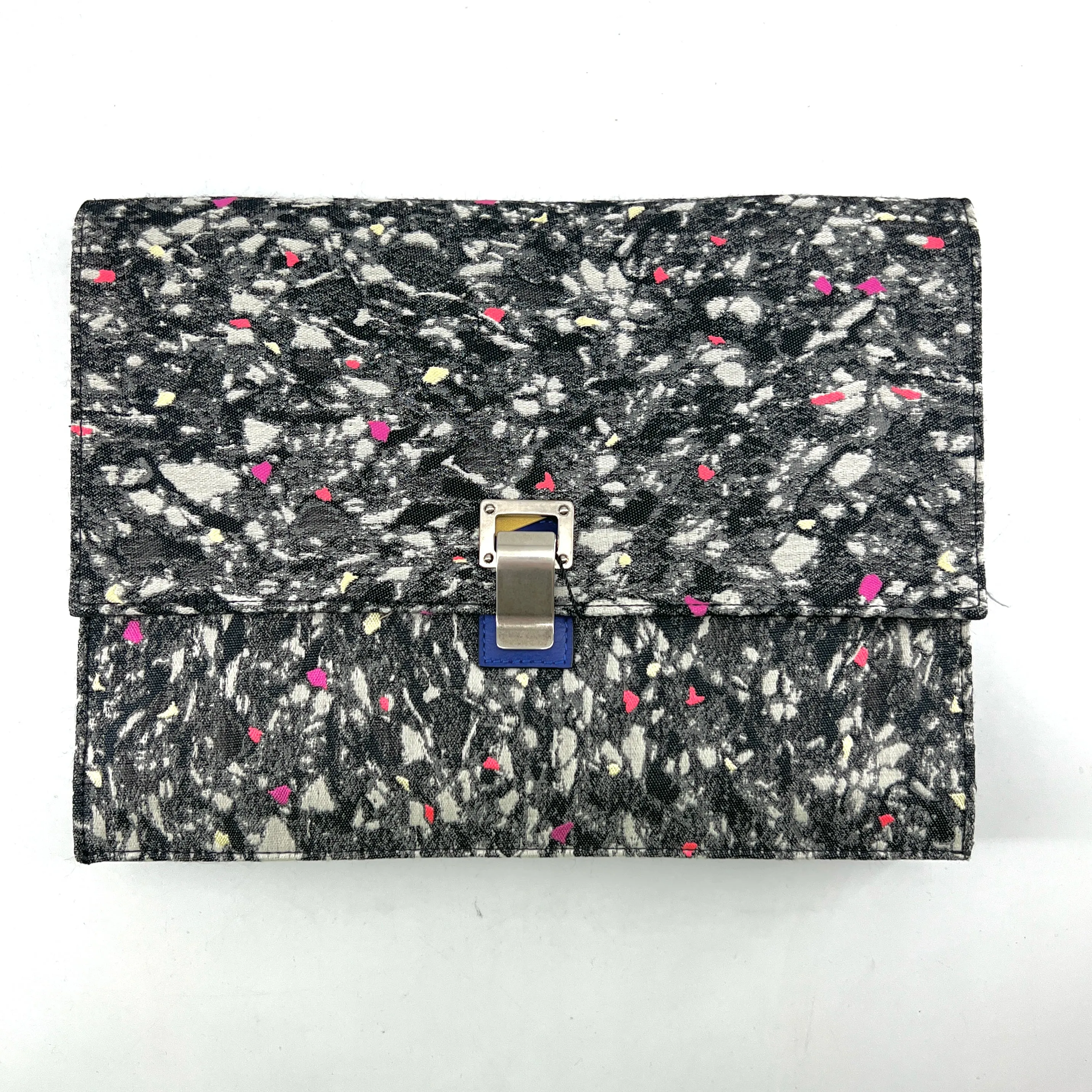 Proenza Scholer print canvas clutch