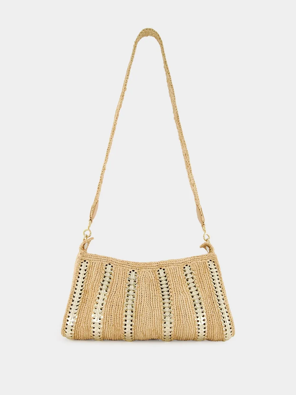 Raffia Clutch