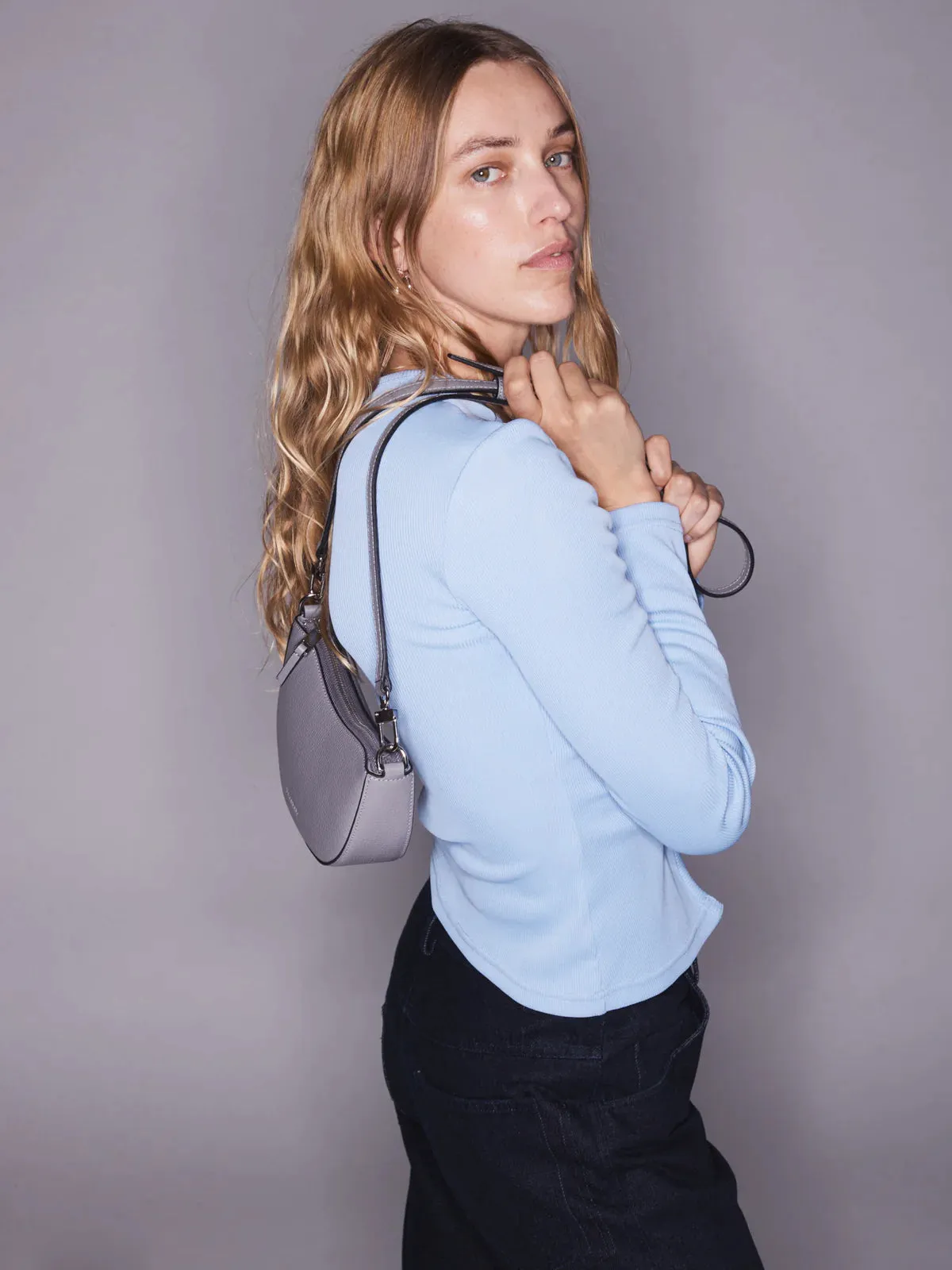 River Crossbody || Dove Grey