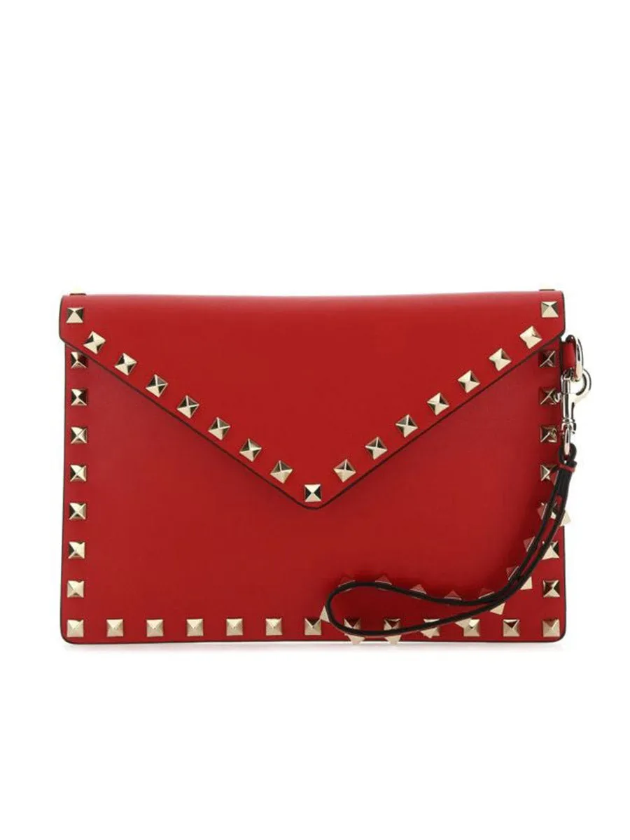 Rockstud Envelope Clutch