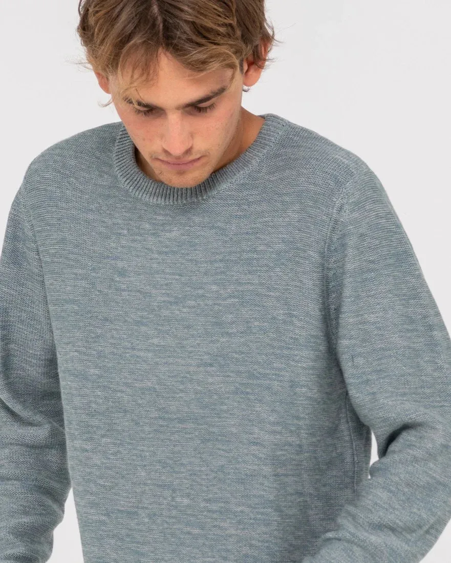 Rusty Skyliner Crew Neck Knit - Porceline