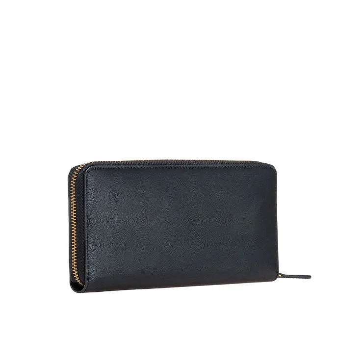 RYDER WALLET ZIP AROUND Woman Nero 