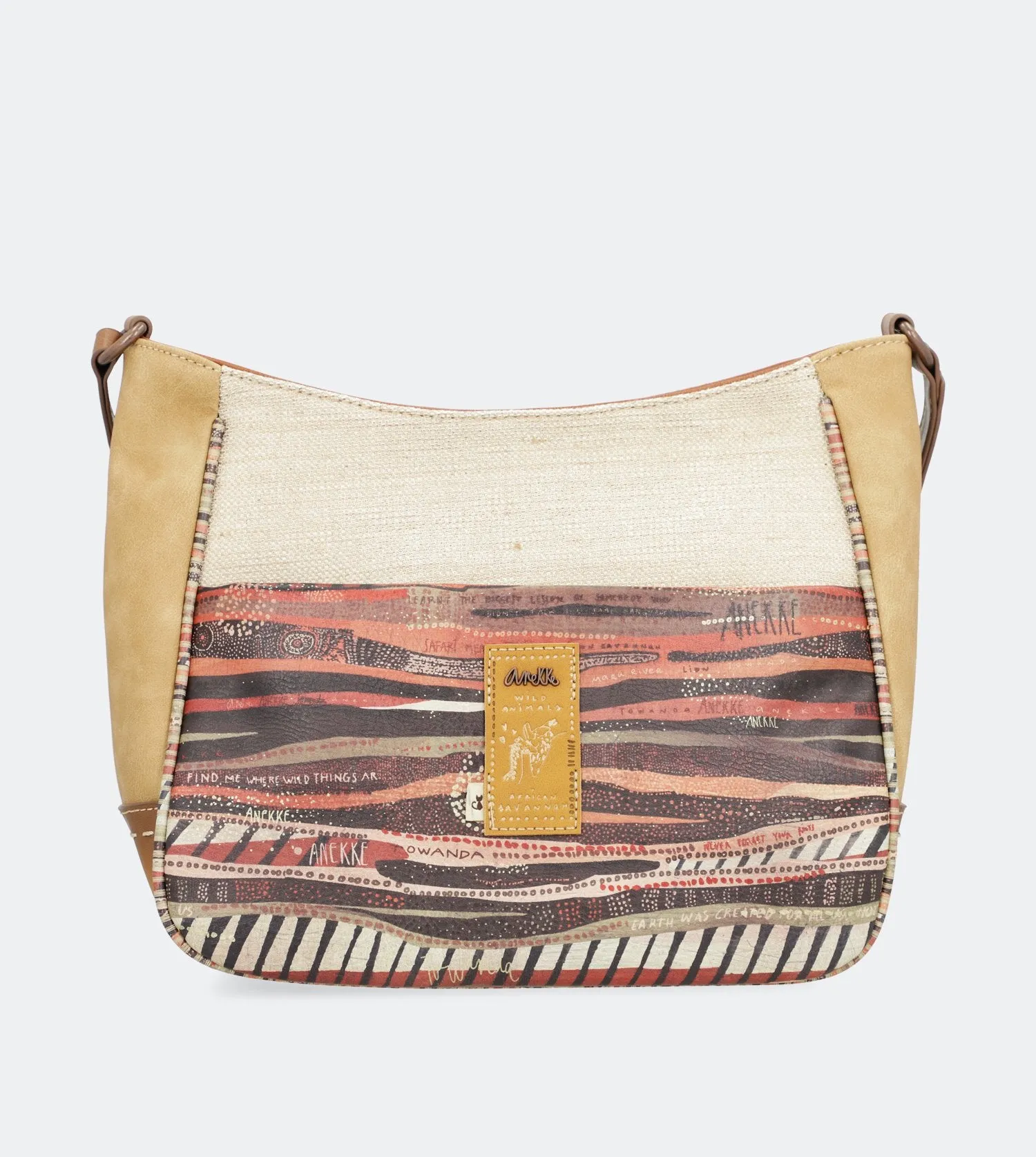 Safari Fusion Embroidered crossbody bag