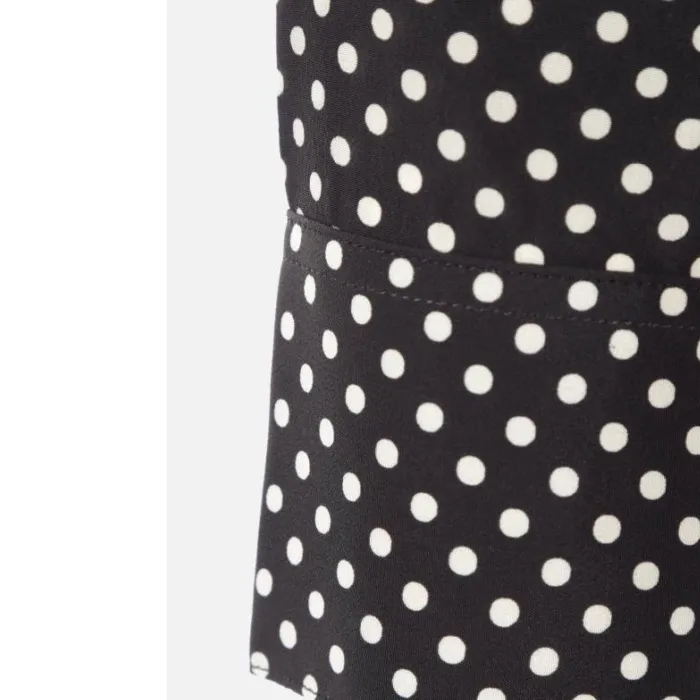 Saint Laurent  |Dots Silk Long Sleeves Plain Luxury Shirts