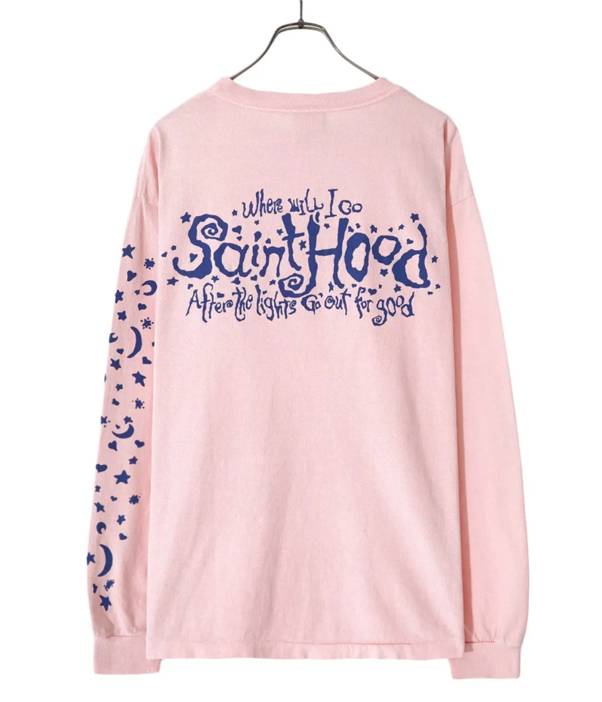 Saint Mxxxxxx  |Crew Neck Pullovers Heart Star Unisex Street Style