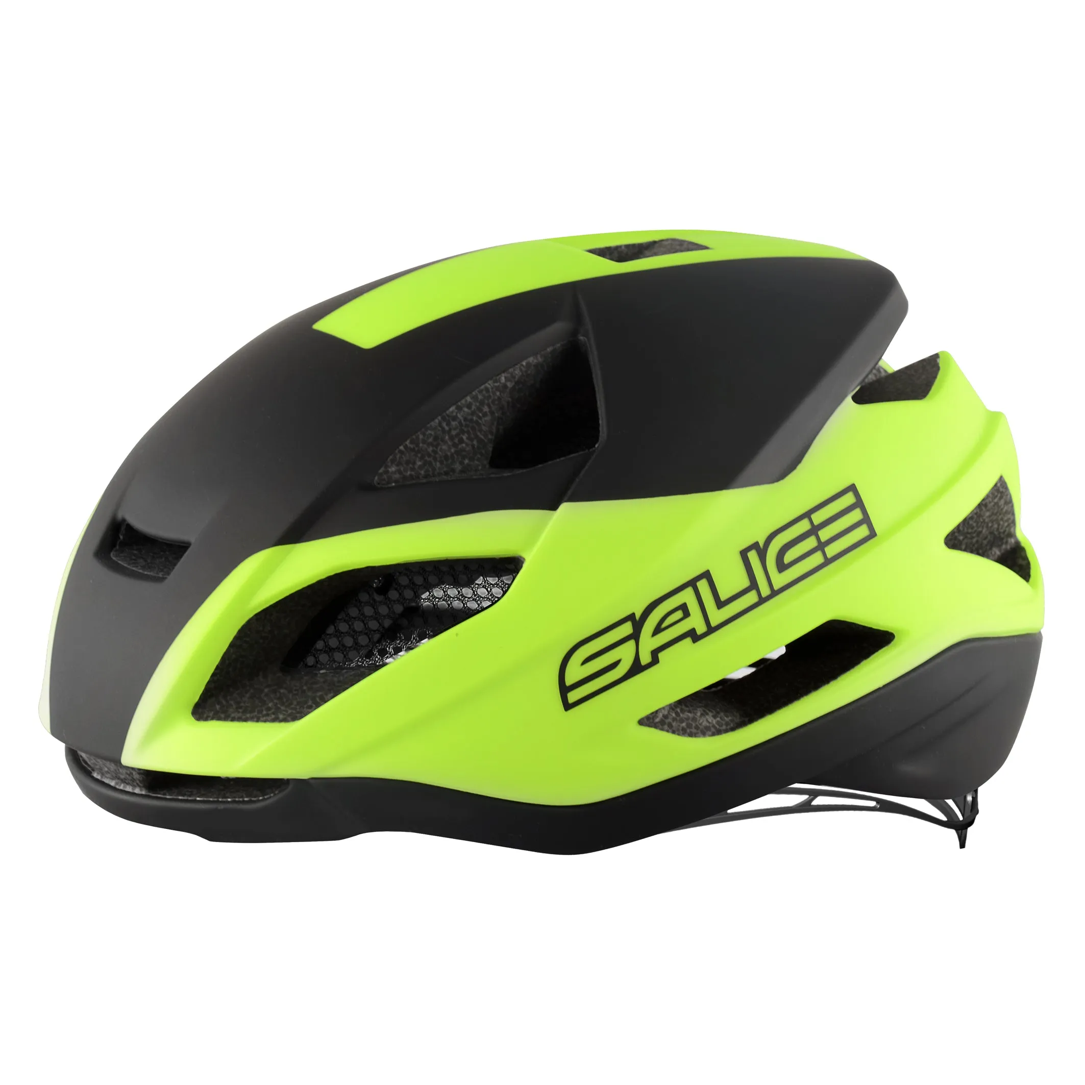 Salice Levante Helmet Black-Lime - DISCONTINUED