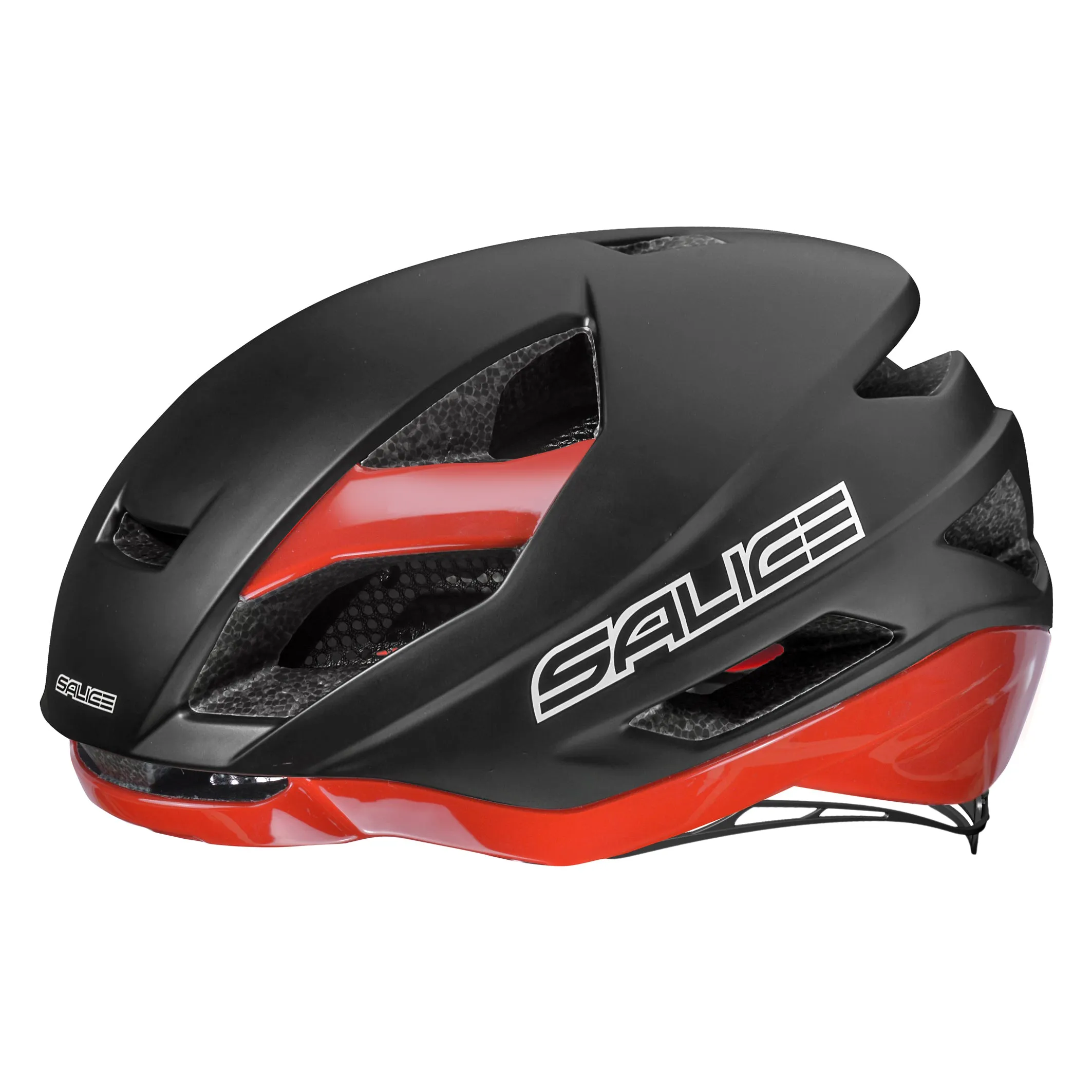 Salice Levante Helmet Black-Red - DISCONTINUED