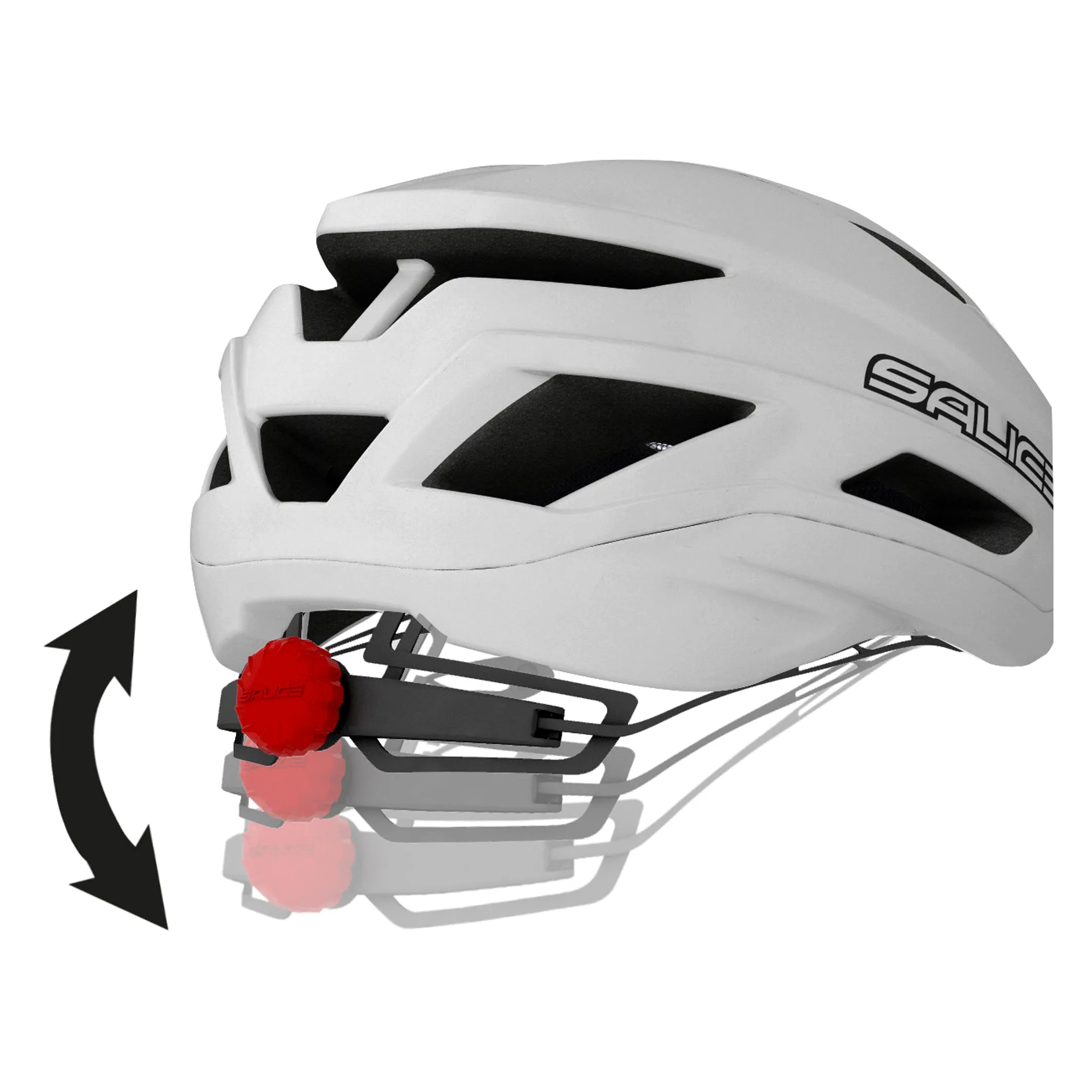 Salice Levante Helmet Black-Red - DISCONTINUED