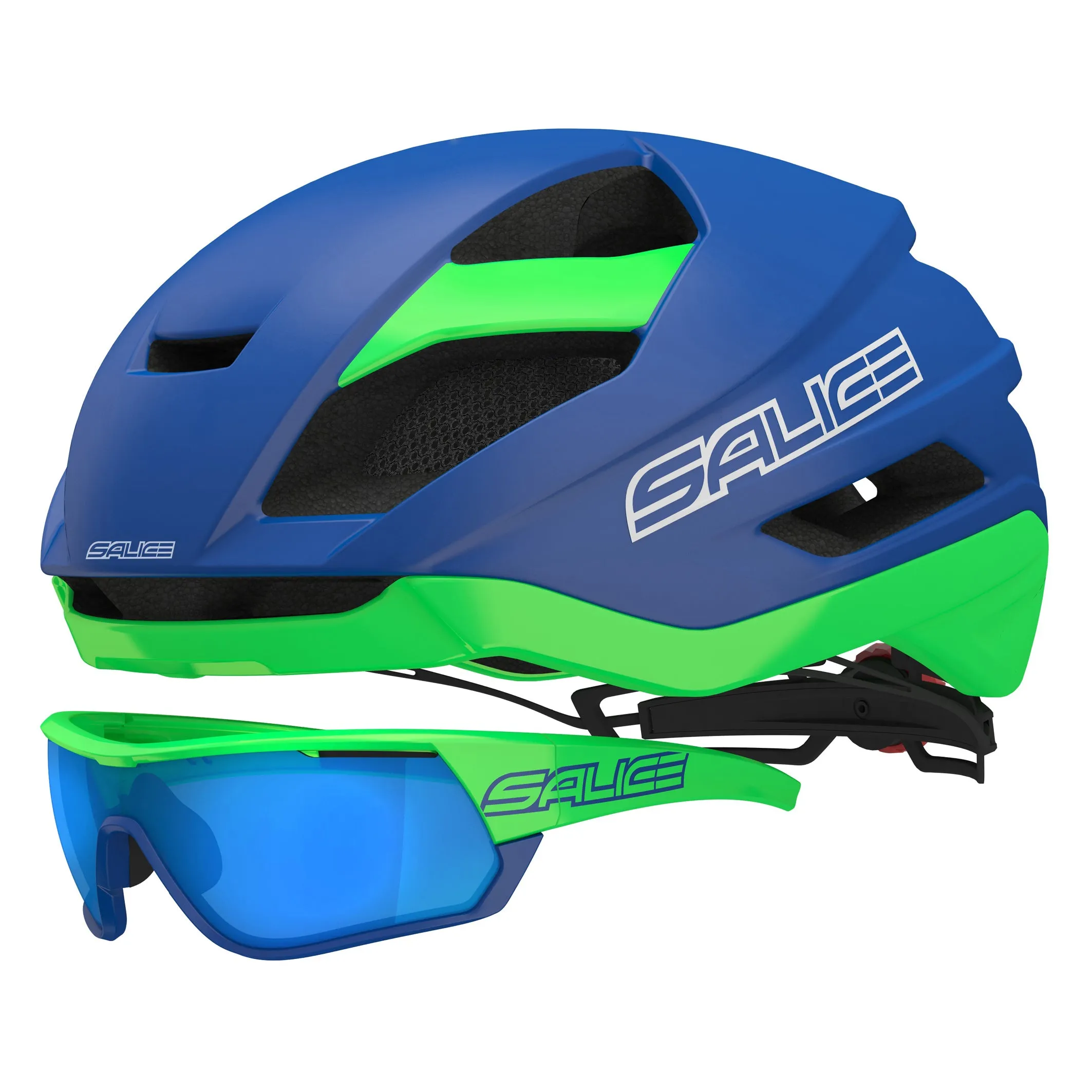 Salice Levante Helmet Blue-Green - DISCONTINUED