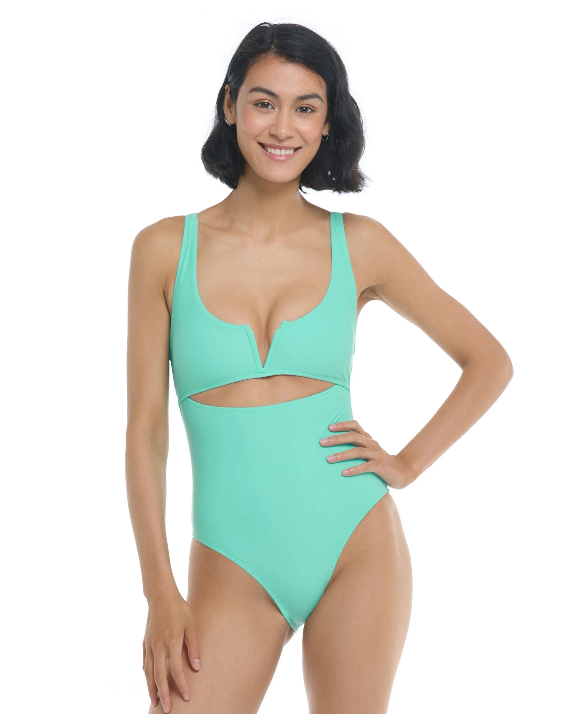 Smoothies Eli One-Piece Swimsuit - Sea Mist