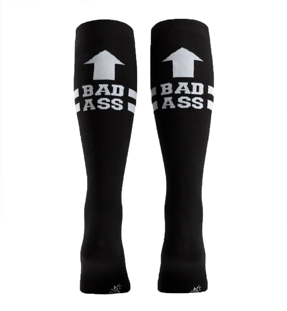 SOCK it to me Unisex Stretch-It Knee High Socks (Unisex) - Bad Ass