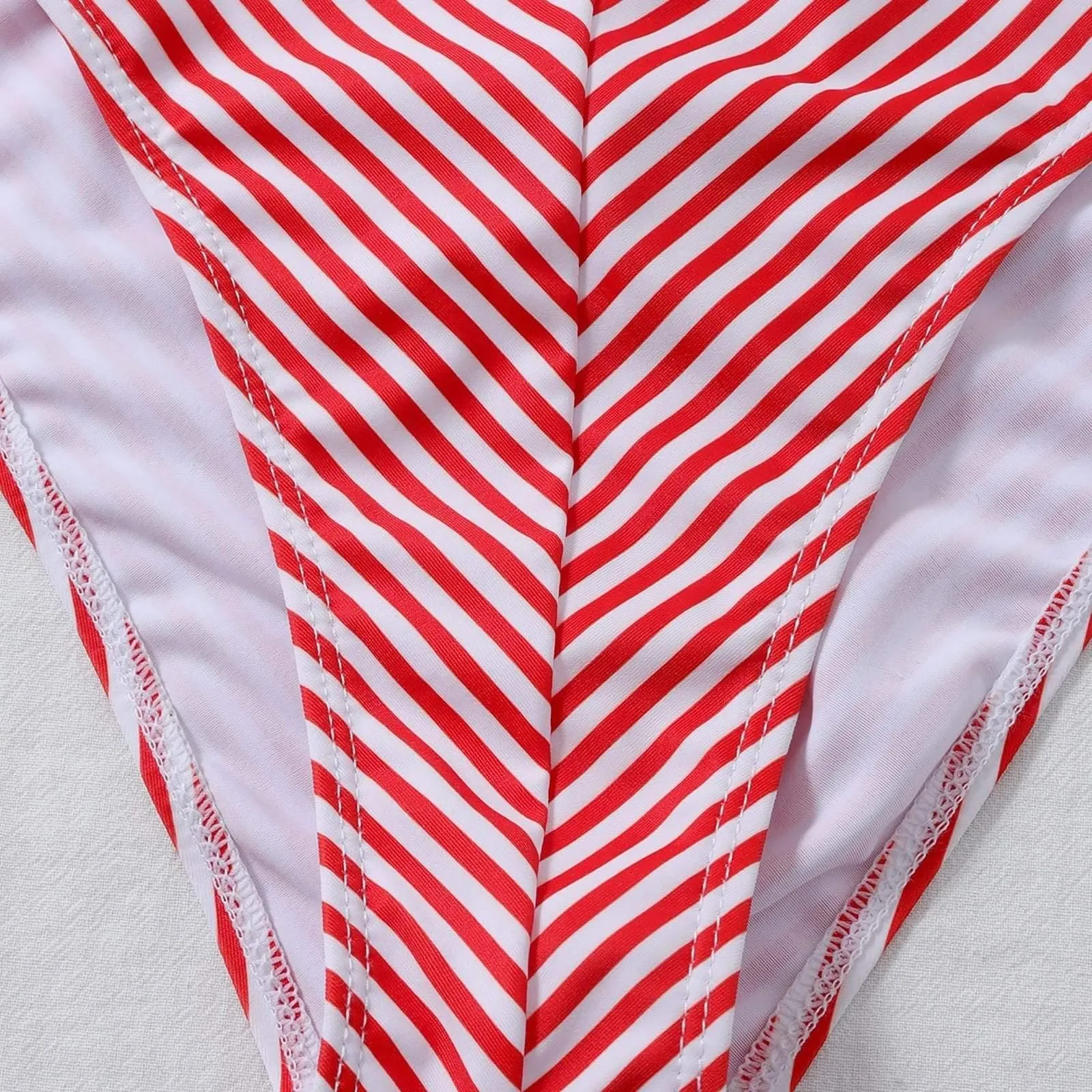 Solana Striped One Piece Swimsuit