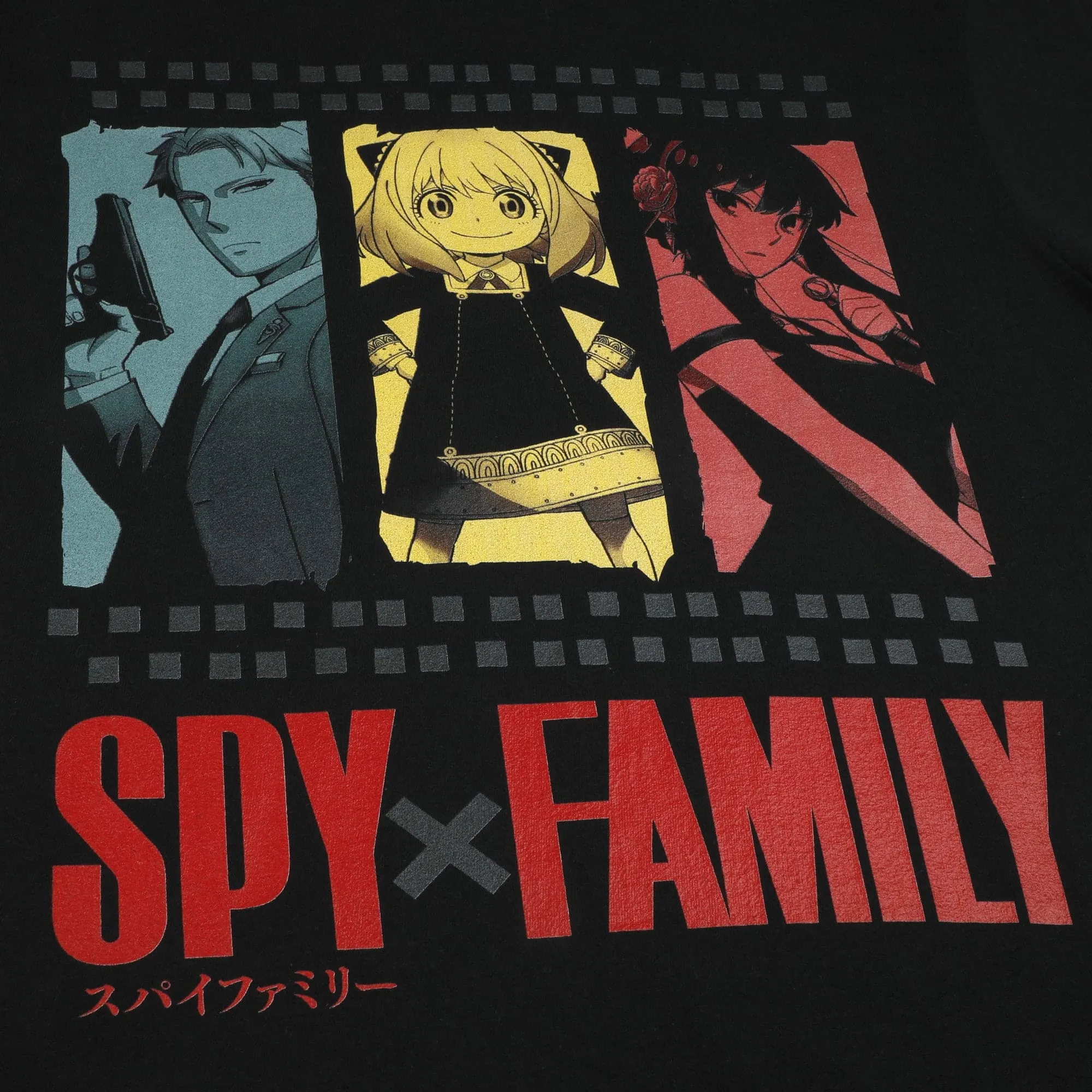 Spy X Family Black Tee