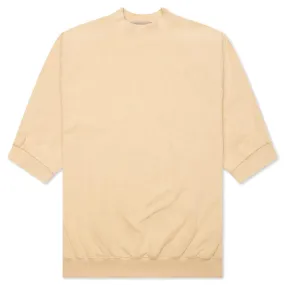 S/S Waffle Sweatshirt - Sand