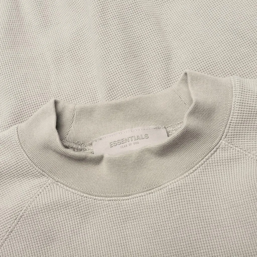 S/S Waffle Sweatshirt - Seal