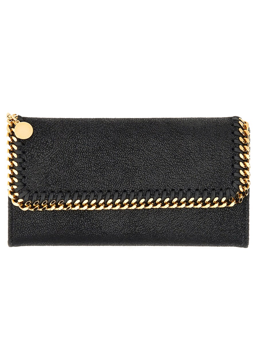 STELLA McCARTNEY    CONTINENTAL FALABELLA WALLET