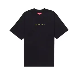 Supreme University S/S Black Tee