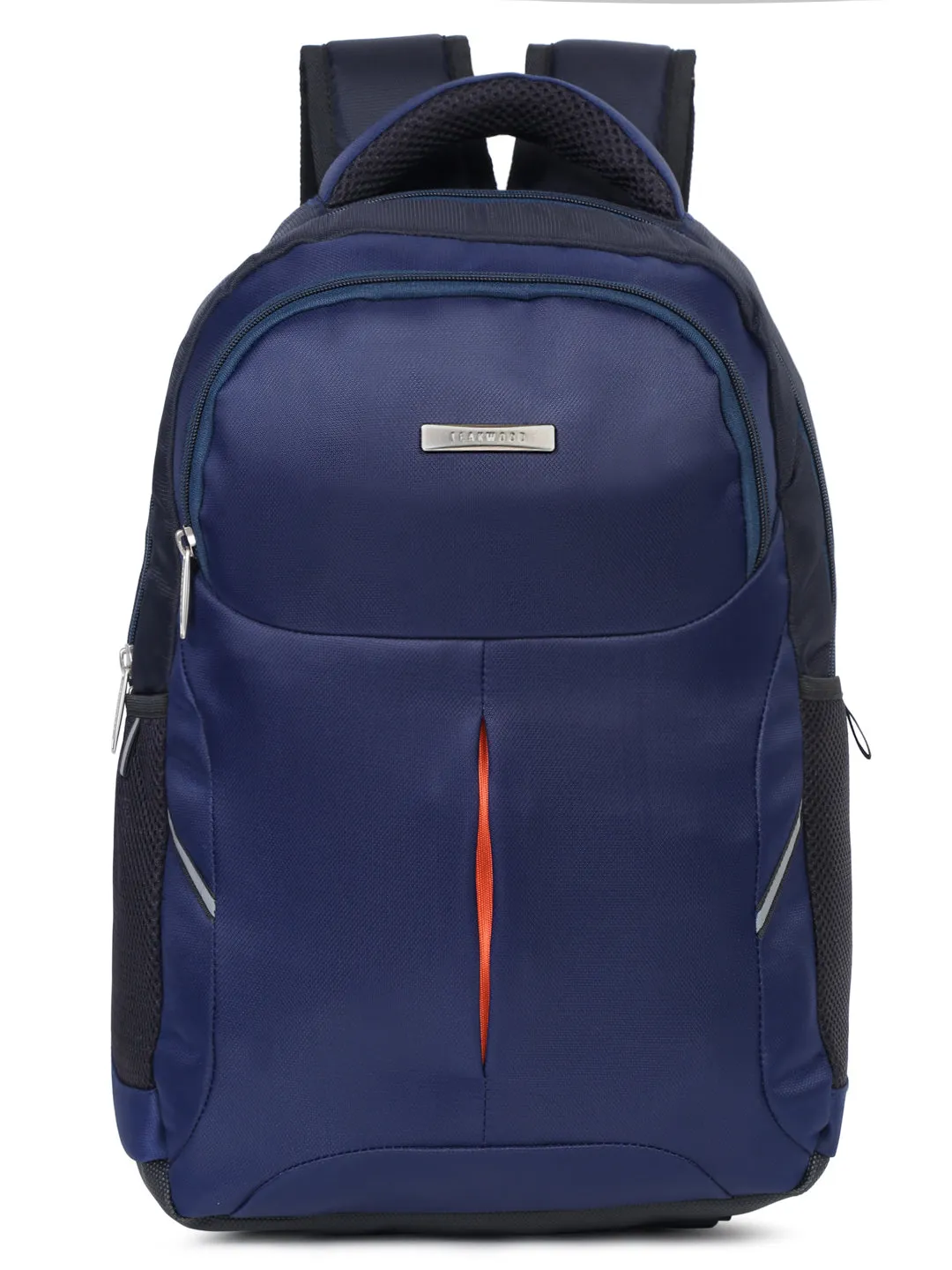 Teakwood Genuine Polyester Backpack -Navy Blue