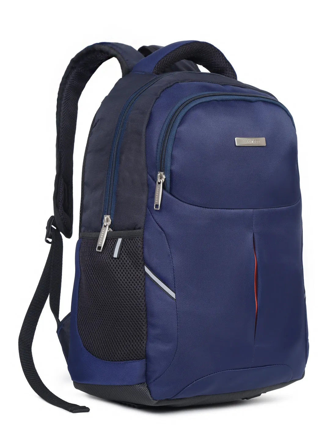 Teakwood Genuine Polyester Backpack -Navy Blue