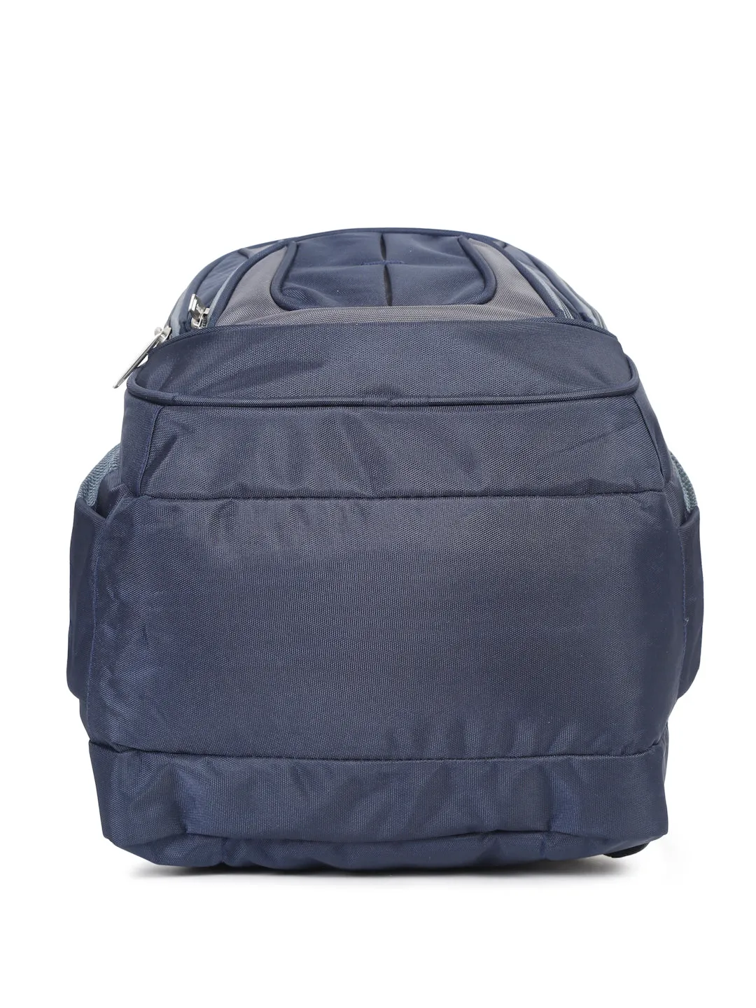 Teakwood Leather Unisex Solid Navy Blue 34L Medium Backpack