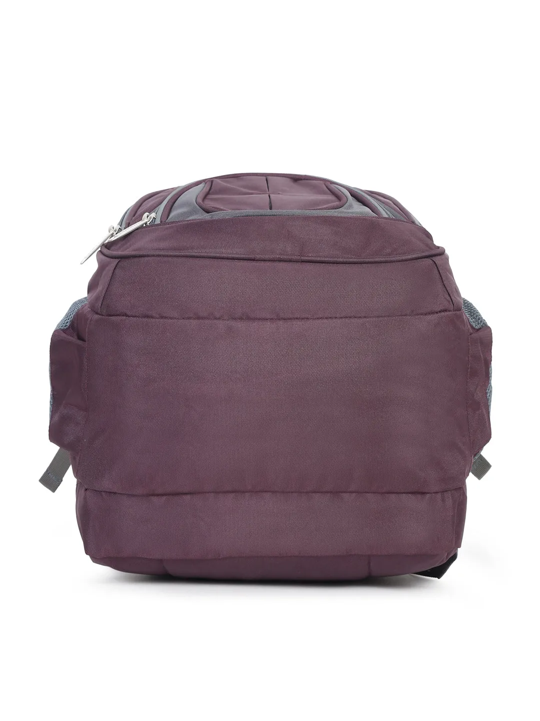 Teakwood Leather Unisex Solid Purple 34L Medium Backpack