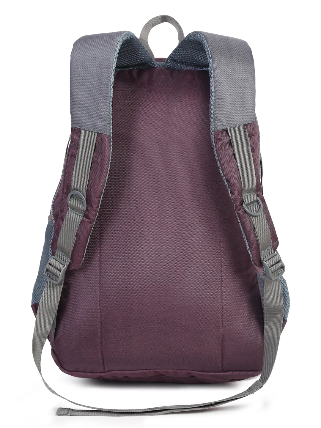 Teakwood Leather Unisex Solid Purple 34L Medium Backpack