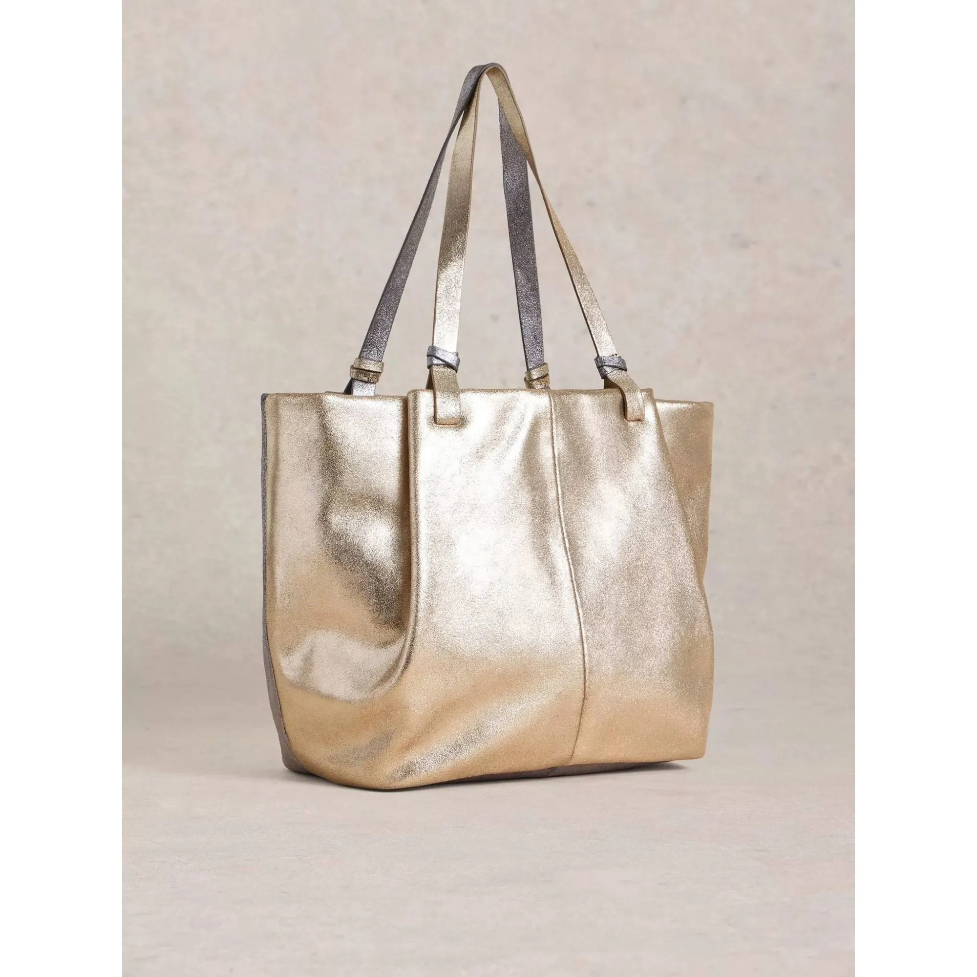 Tessy Leather Tote Bag