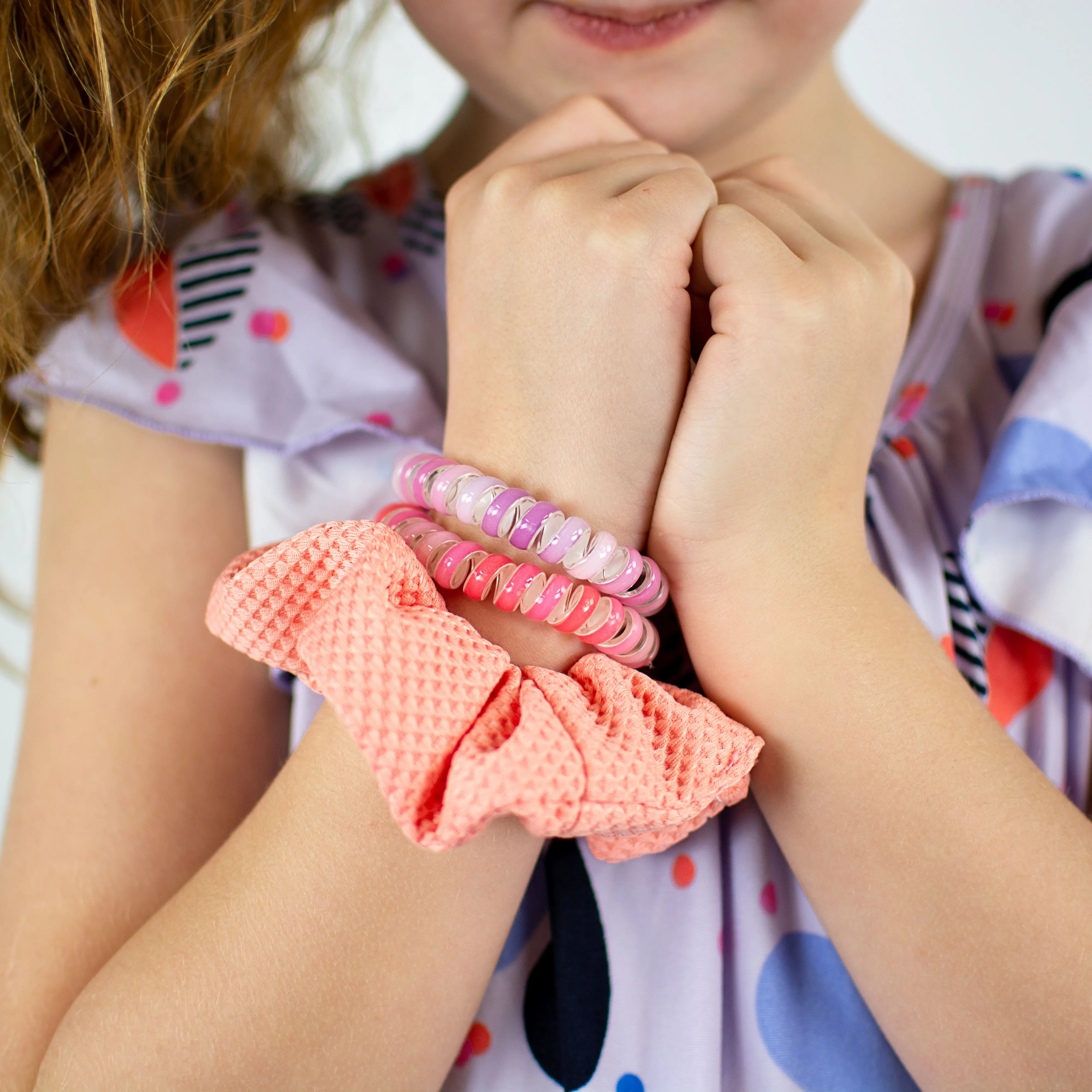 Textured Waffle Knit Scrunchie