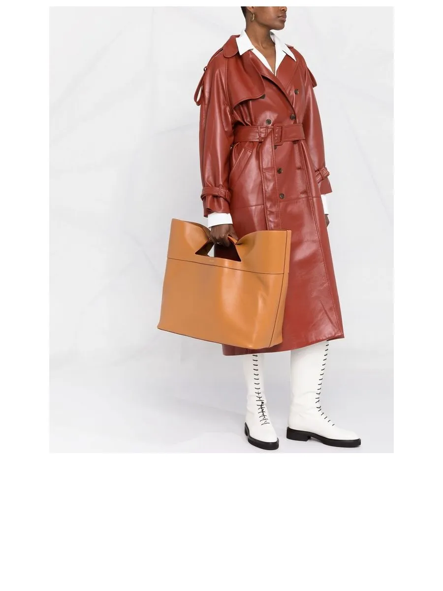 The Bow Leather Tote