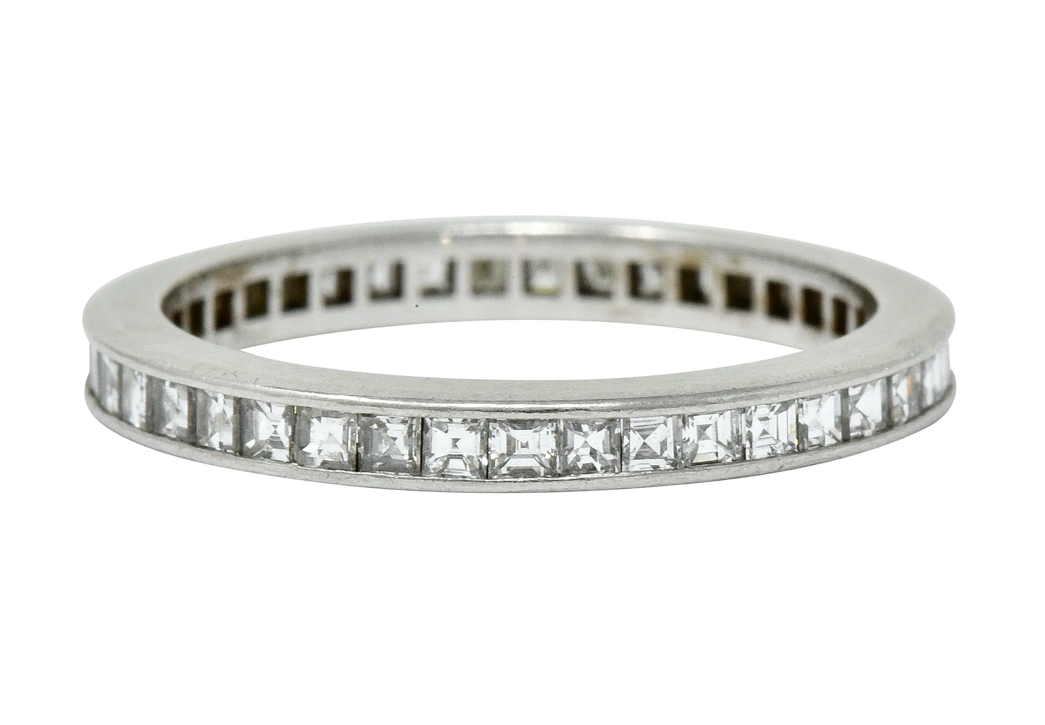 Tiffany & Co. Mid-Century 1.25 CTW Diamond Platinum Eternity Band Ring