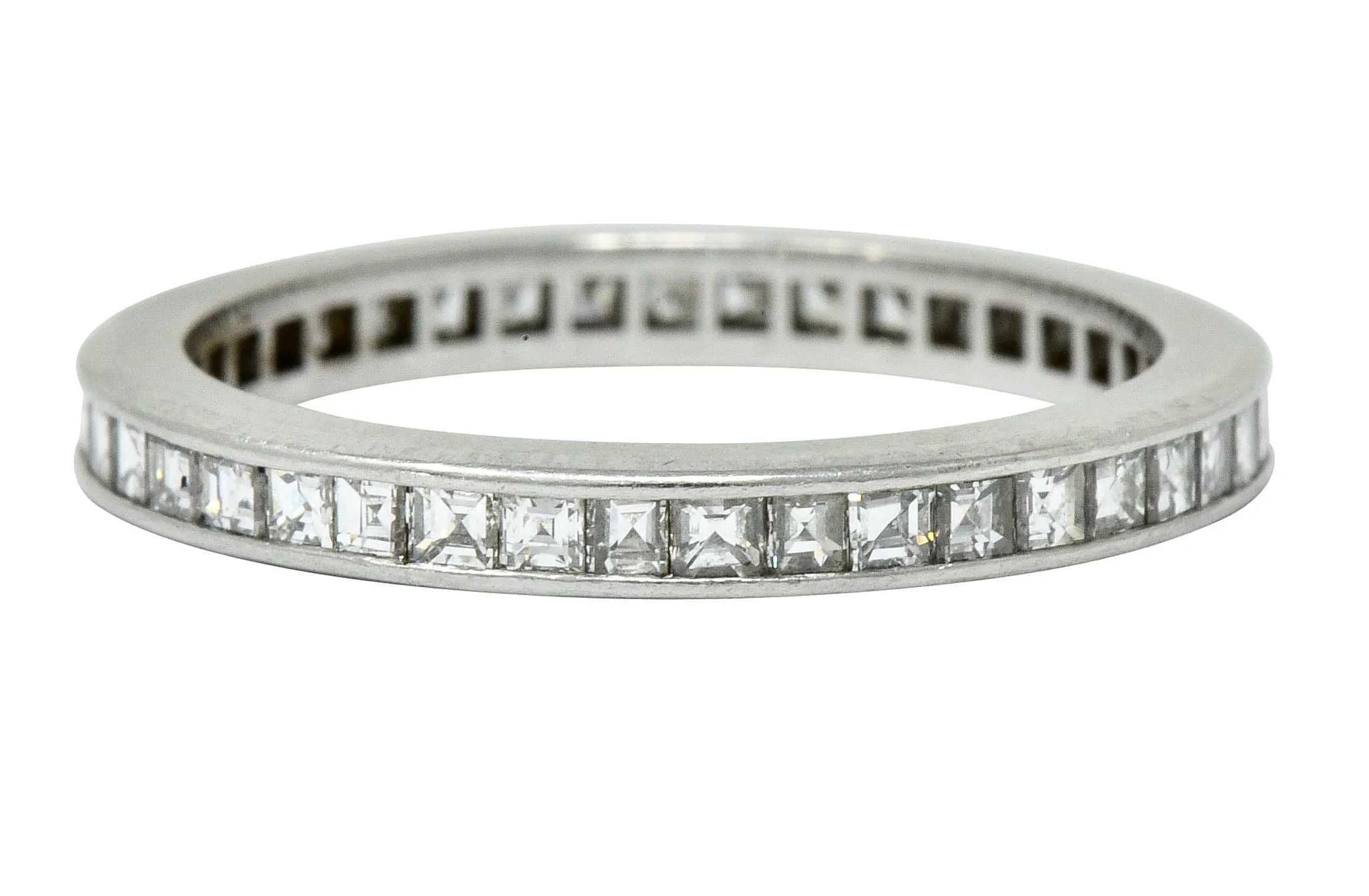 Tiffany & Co. Mid-Century 1.25 CTW Diamond Platinum Eternity Band Ring