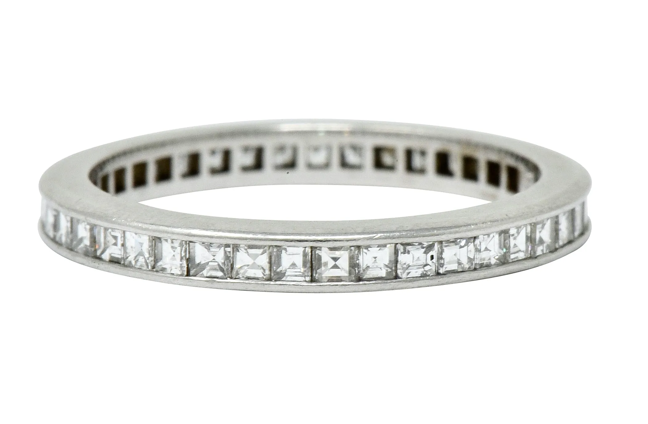 Tiffany & Co. Mid-Century 1.25 CTW Diamond Platinum Eternity Band Ring