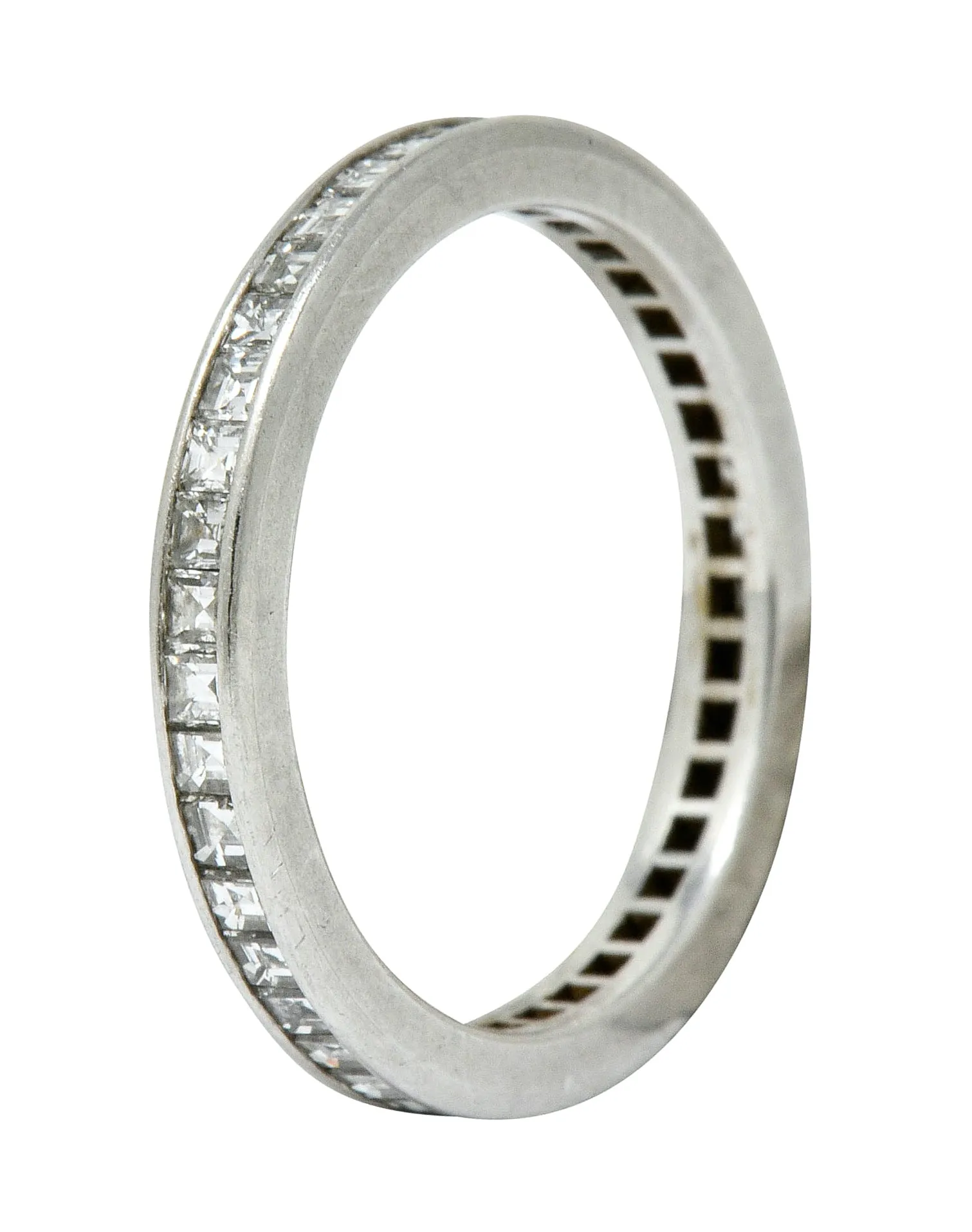 Tiffany & Co. Mid-Century 1.25 CTW Diamond Platinum Eternity Band Ring