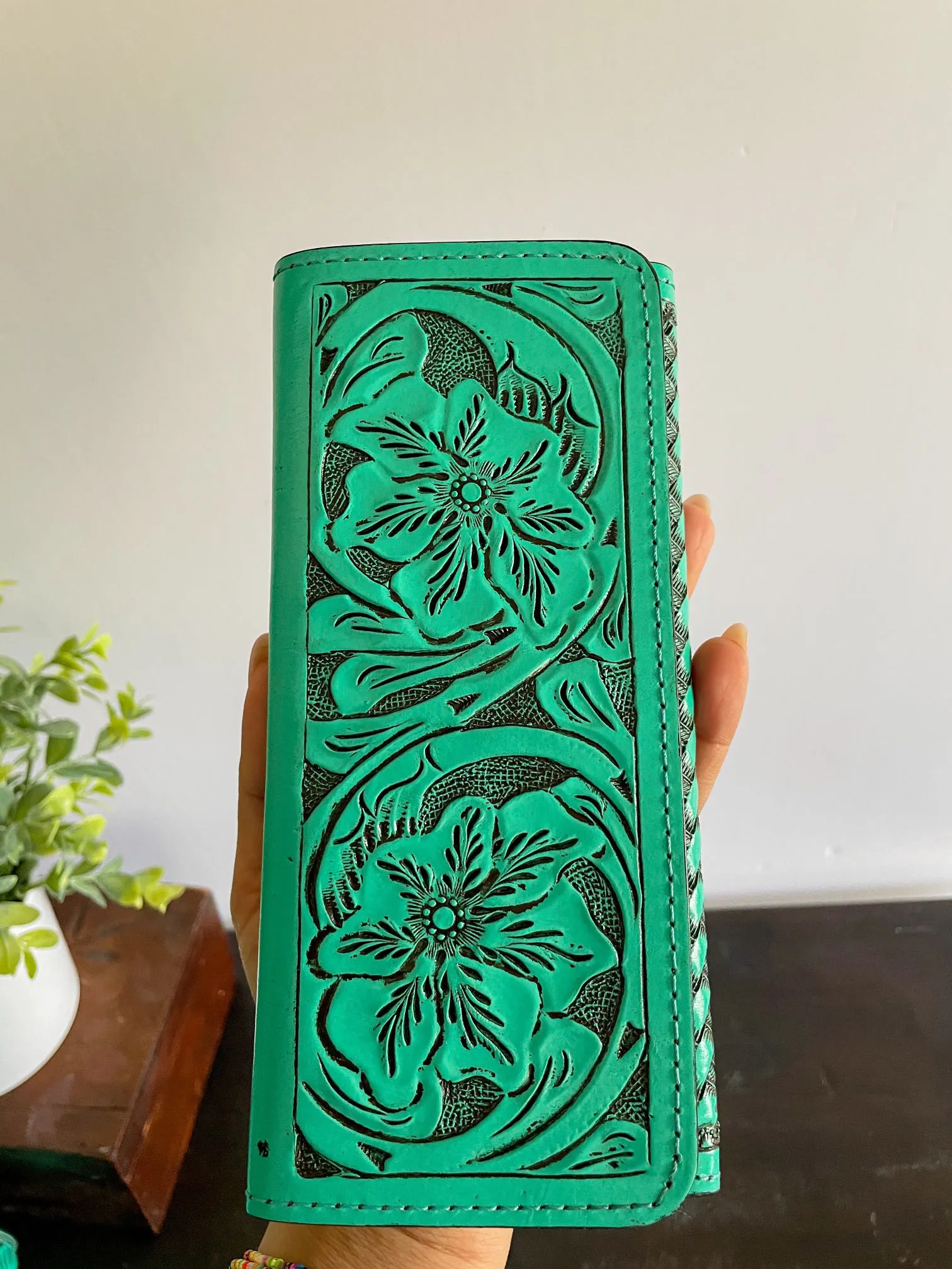 Tooled leather  wallets