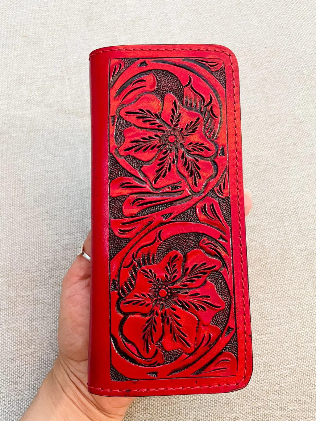 Tooled leather  wallets