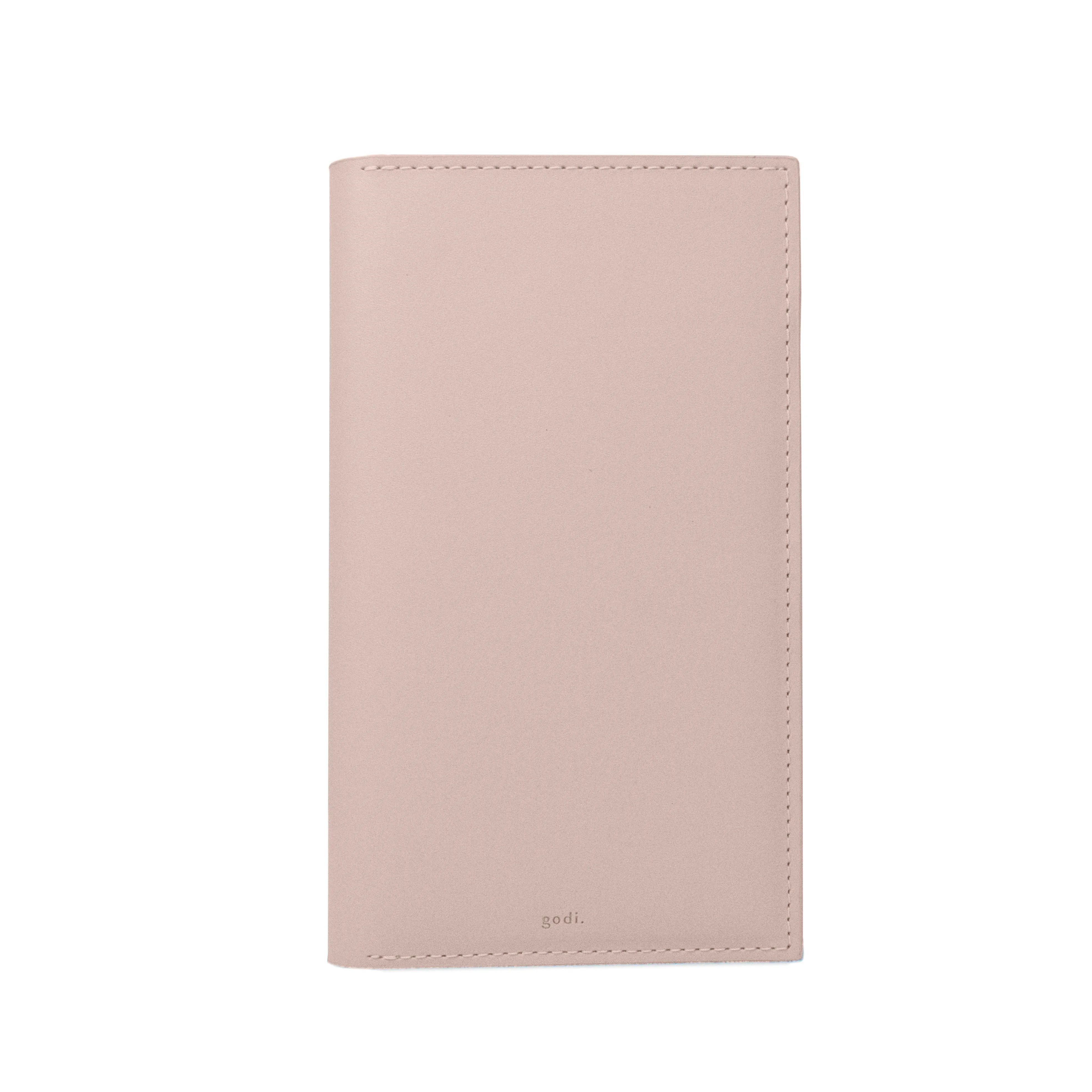 Travel Wallet in Nude Pink