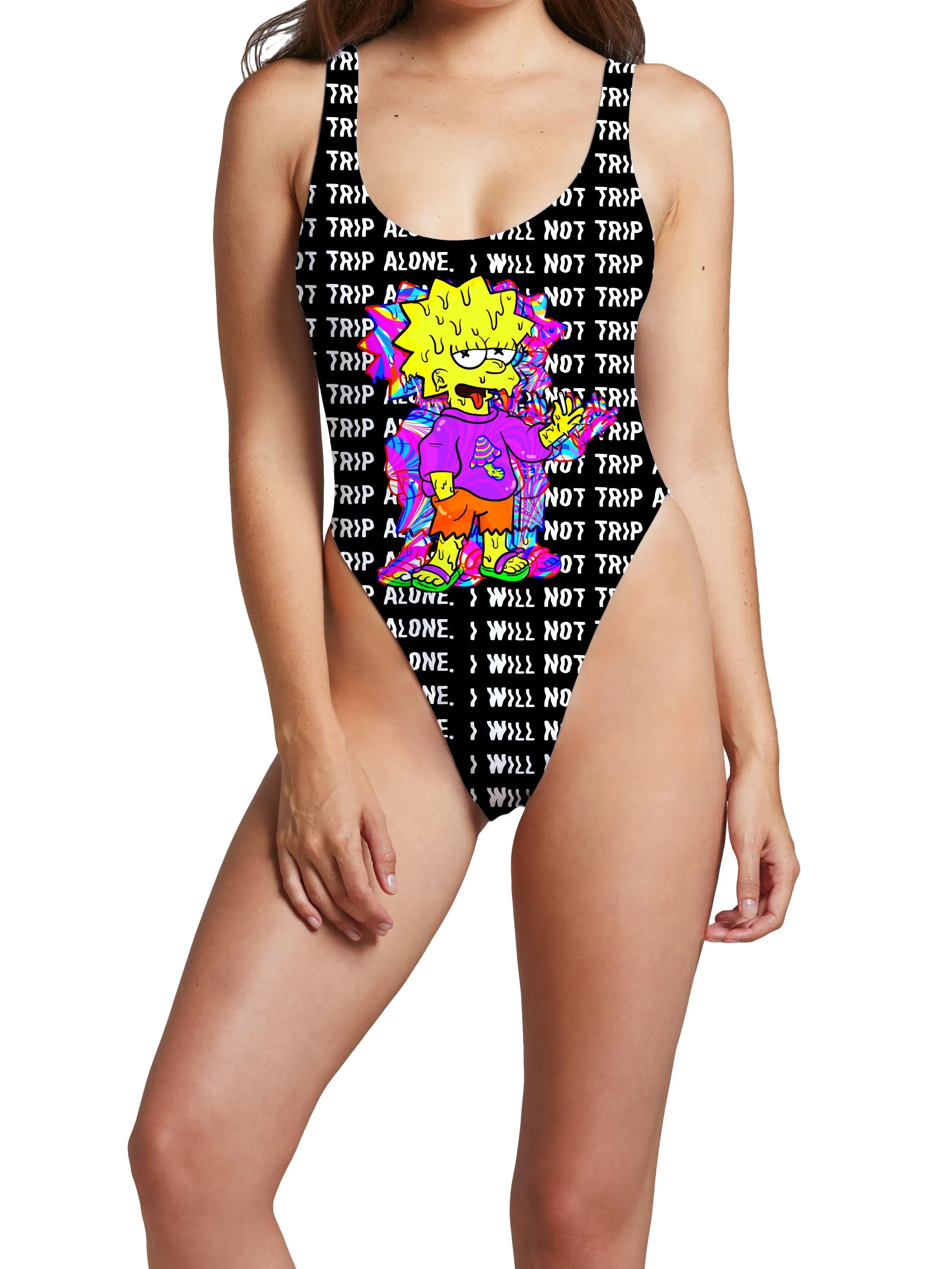 Tripping with Her High Cut One-Piece Swimsuit