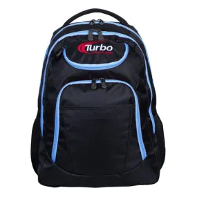 Turbo Shuttle Black Blue Bowling Backpack