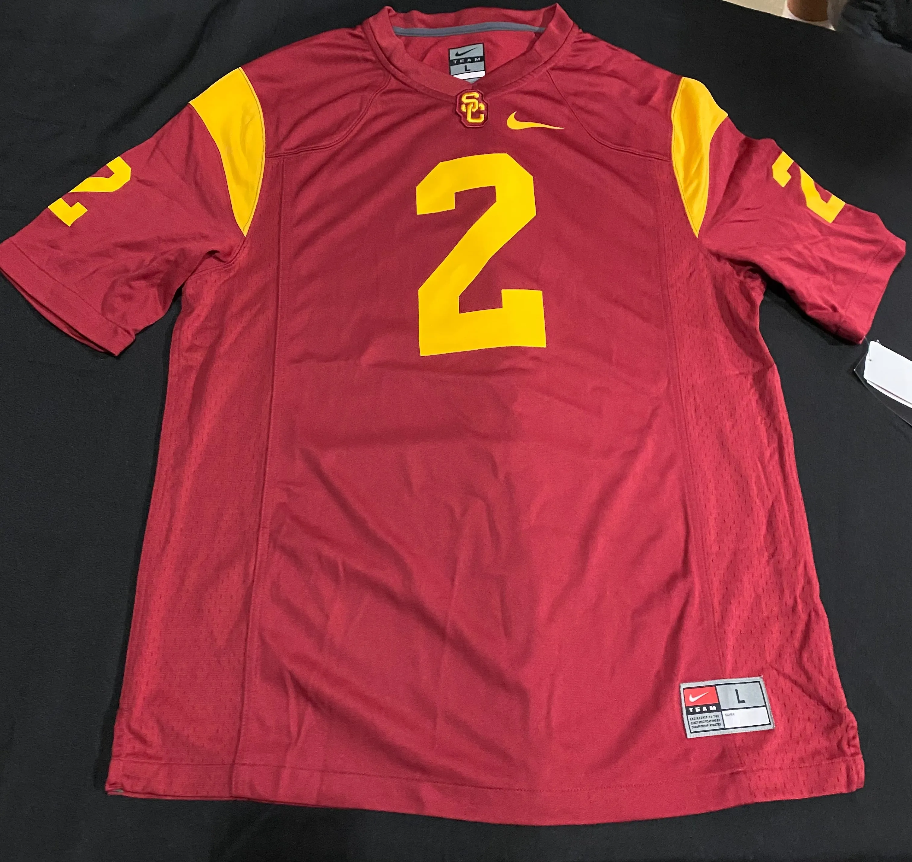 USC Trojans #2 Nike Game Jersey For Men