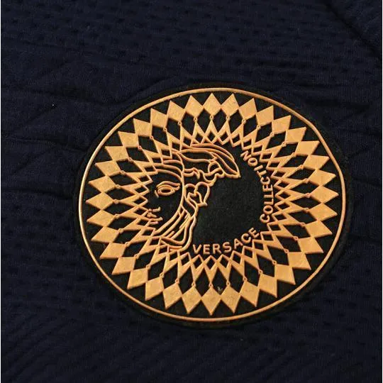 VERSACE  |Crew Neck Long Sleeves Logo Luxury Sweatshirts