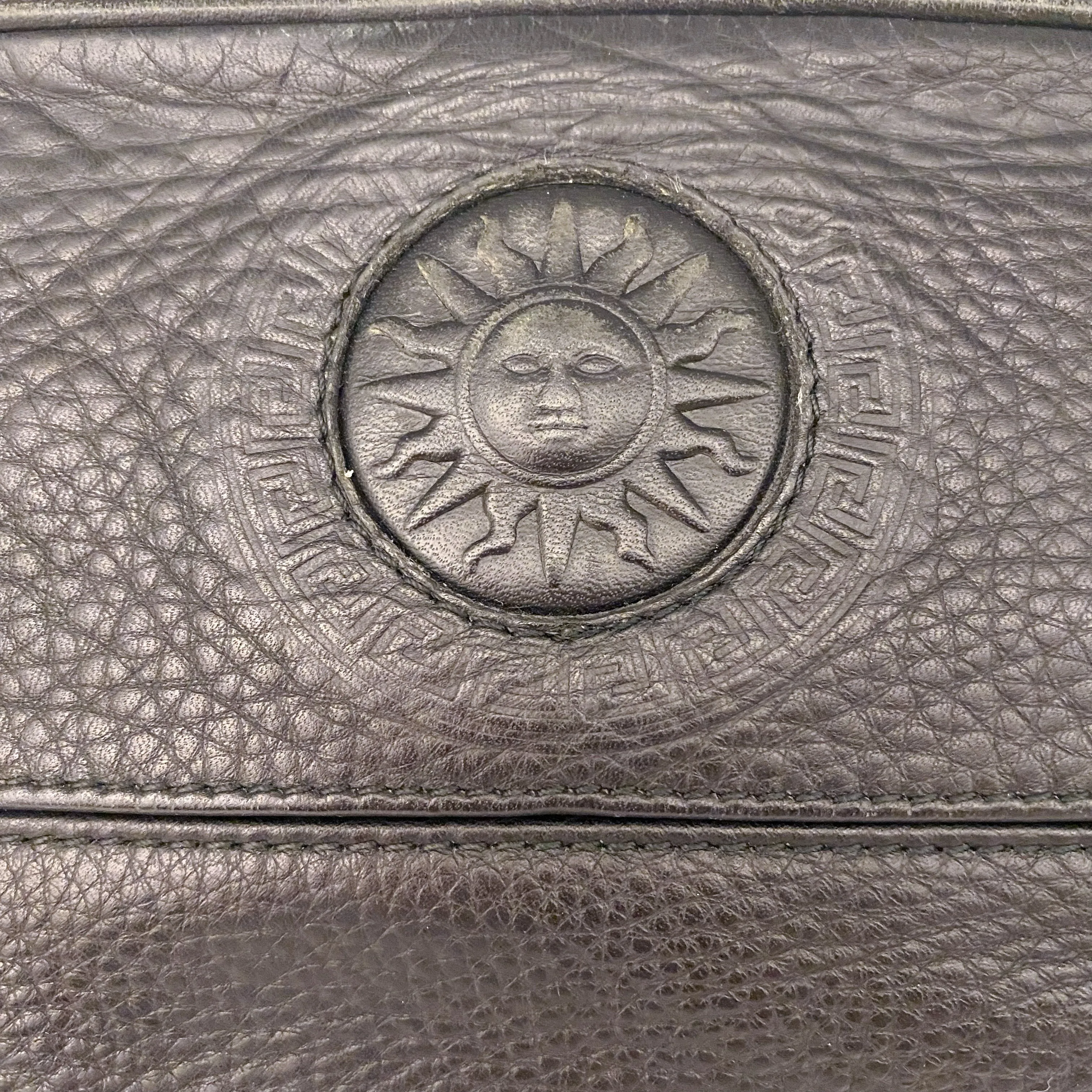 Versace Leather Clutch