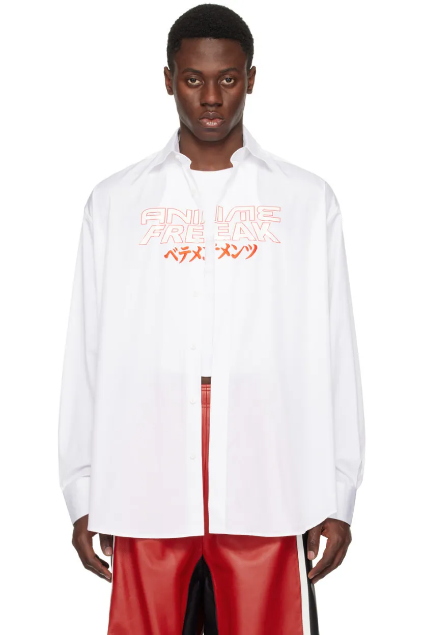 VETEMENTS  |Street Style Long Sleeves Cotton Shirts