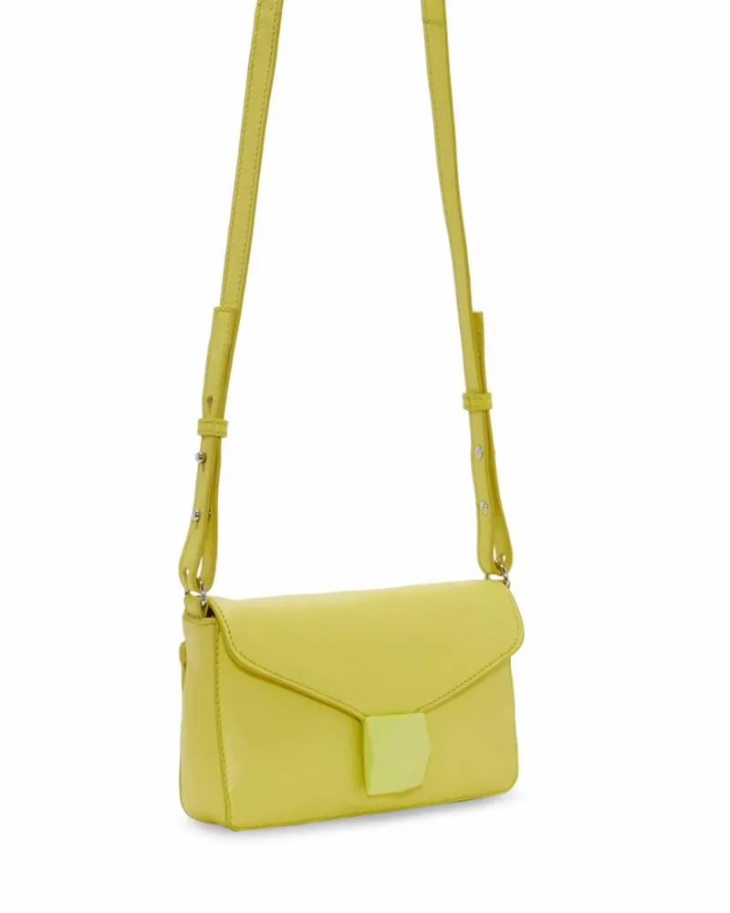 Vince Camuto Handbag LEFTO SM CRS BDY LEMON MUSTARD/LAMB ARINA