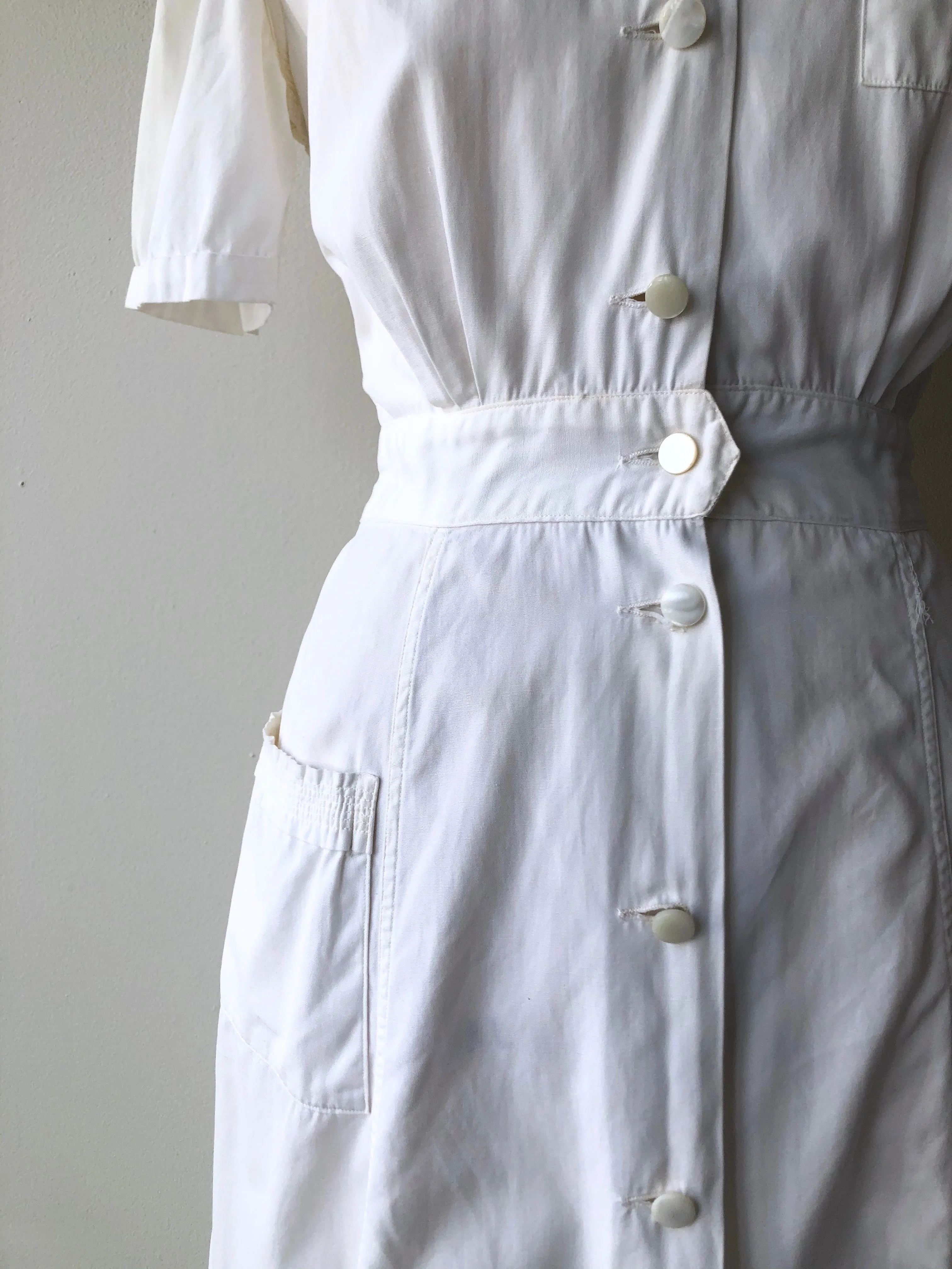 Vintage Chore Dress | 1940s