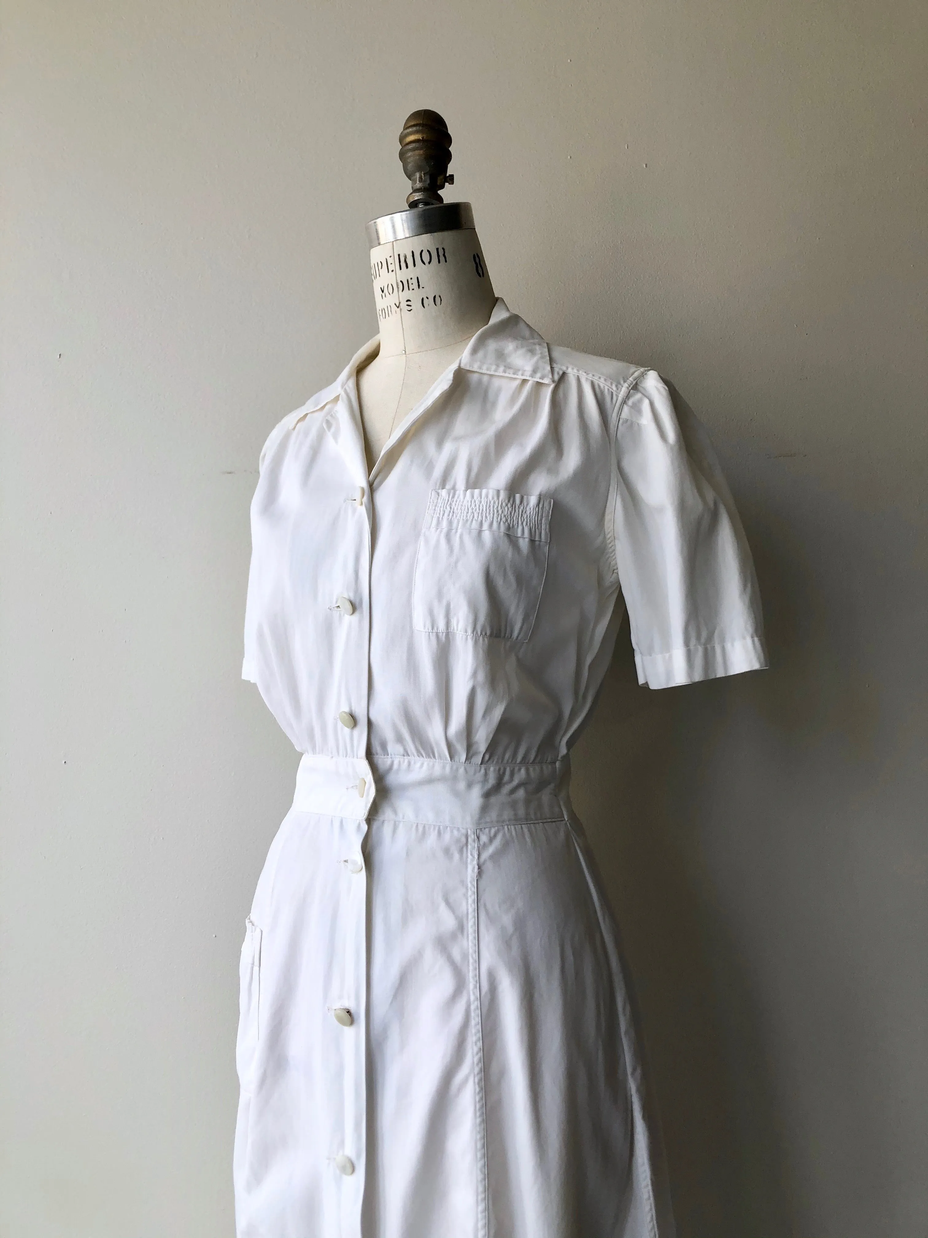 Vintage Chore Dress | 1940s