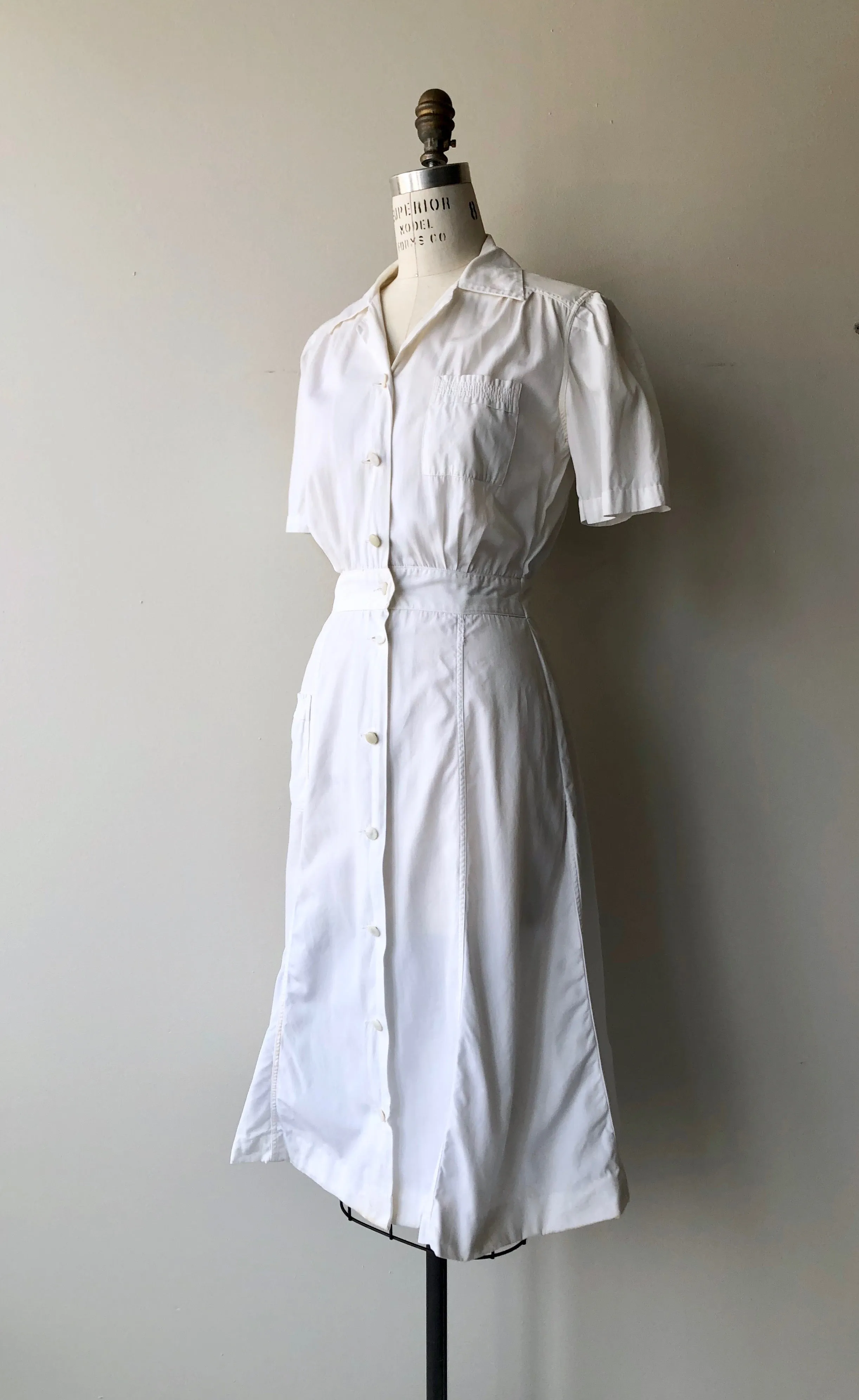 Vintage Chore Dress | 1940s