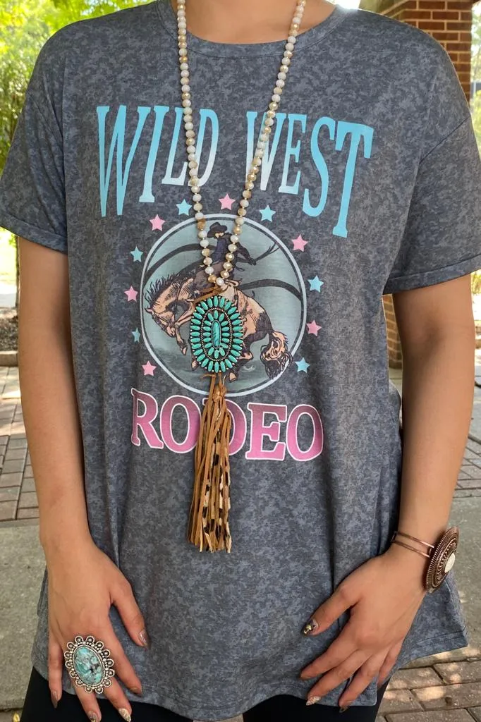 WILD WEST RODEO Graphic tee